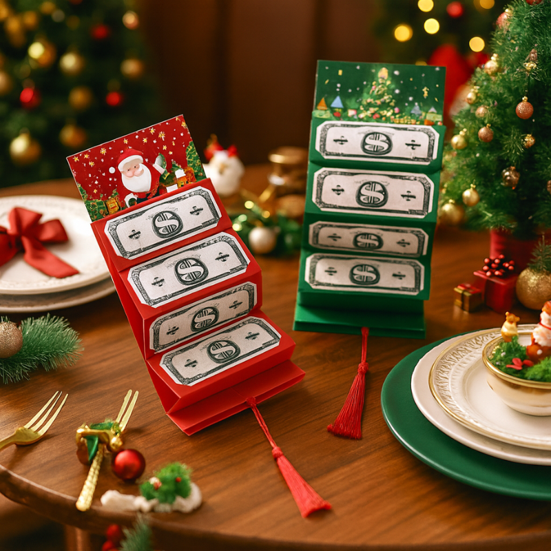 Weihnachtliche Papierdekoration