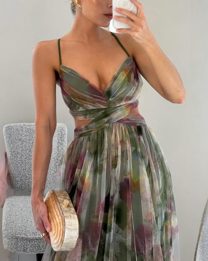 Giselle - Magical maxi dress with floral print