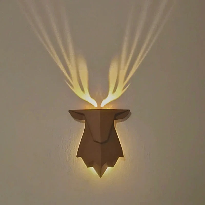 Luminous Wings™ Wandleuchte mit Flügel-Lichtprojektion