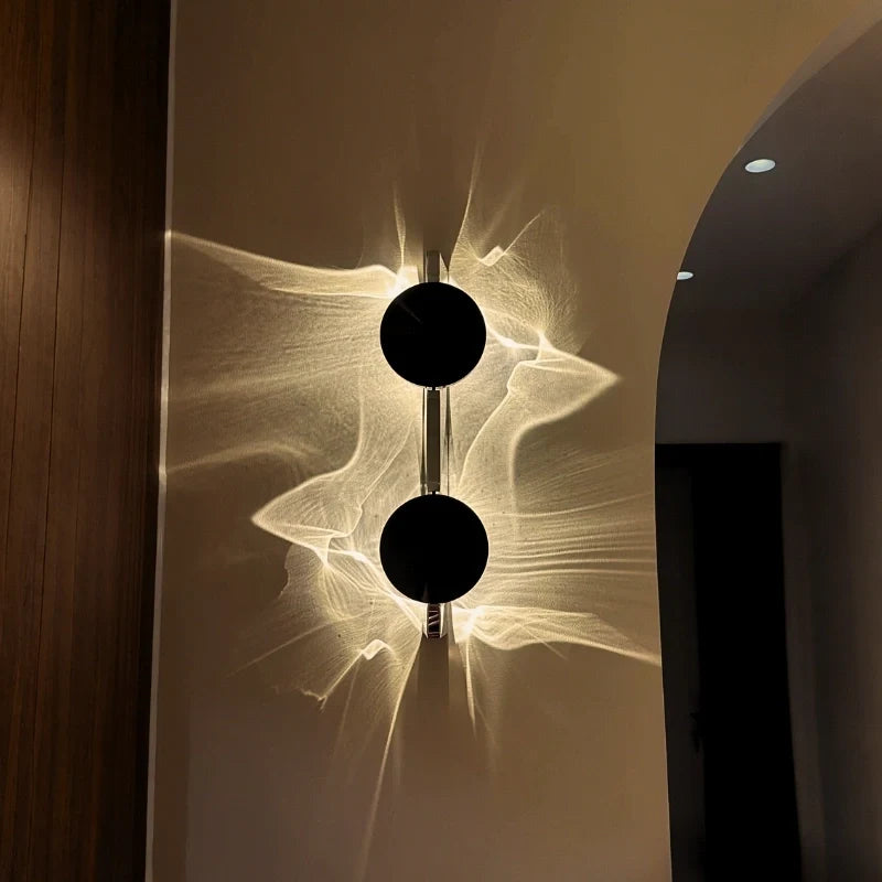 Velwave™ Wandleuchte mit verstellbarer Wellenlicht-Projektion
