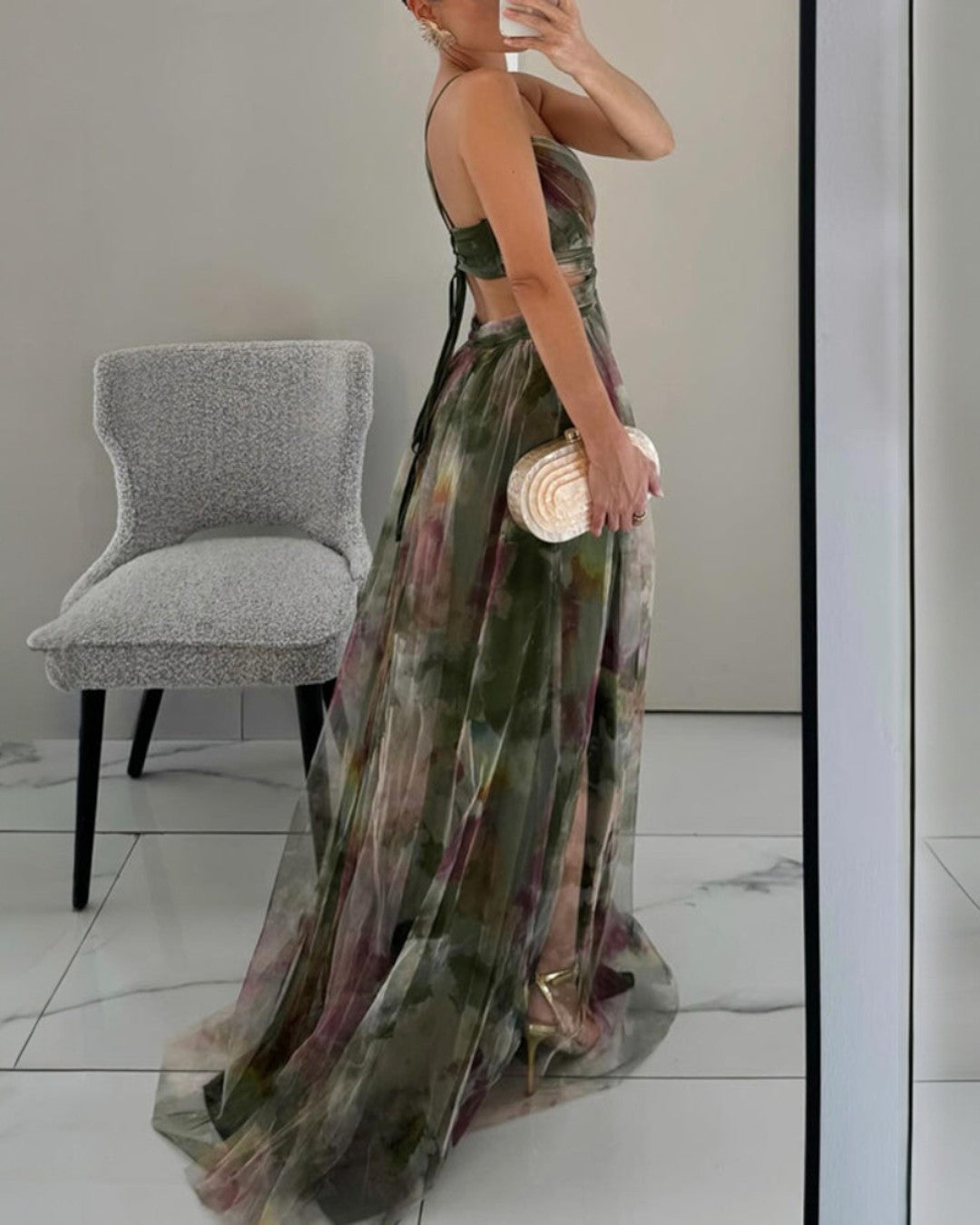 Giselle - Magical maxi dress with floral print