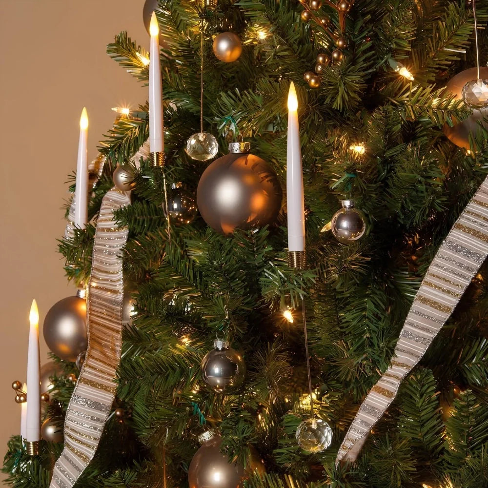 EverGlow™ LED Christbaumkerzen mit Fernbedienung und Flackereffekt