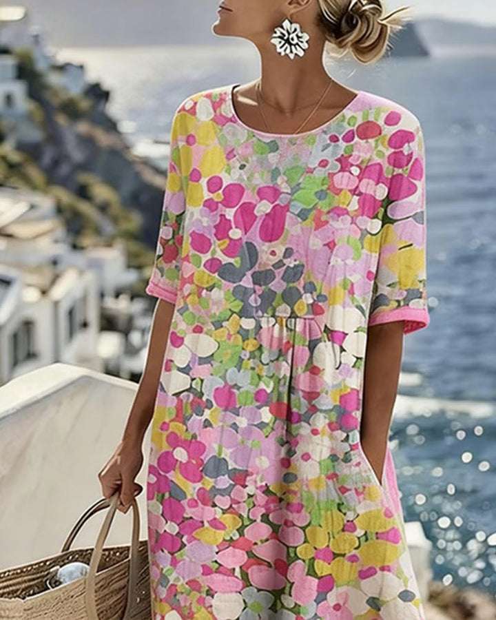 Coco | Loose Printed Dress