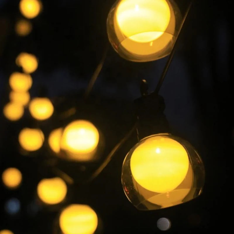 Twiluma Solar-Lichterkette mit warmem Licht und Fernbedienung