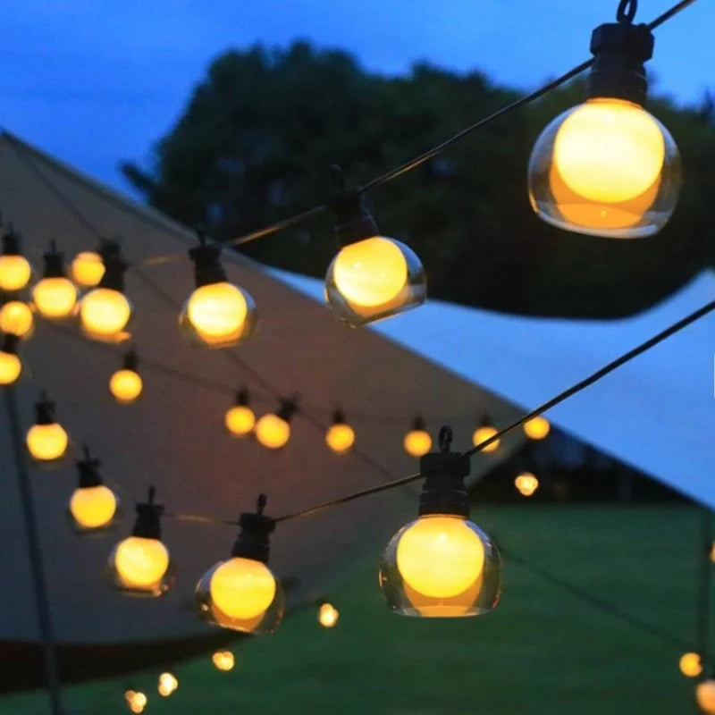 Twiluma Solar-Lichterkette mit warmem Licht und Fernbedienung