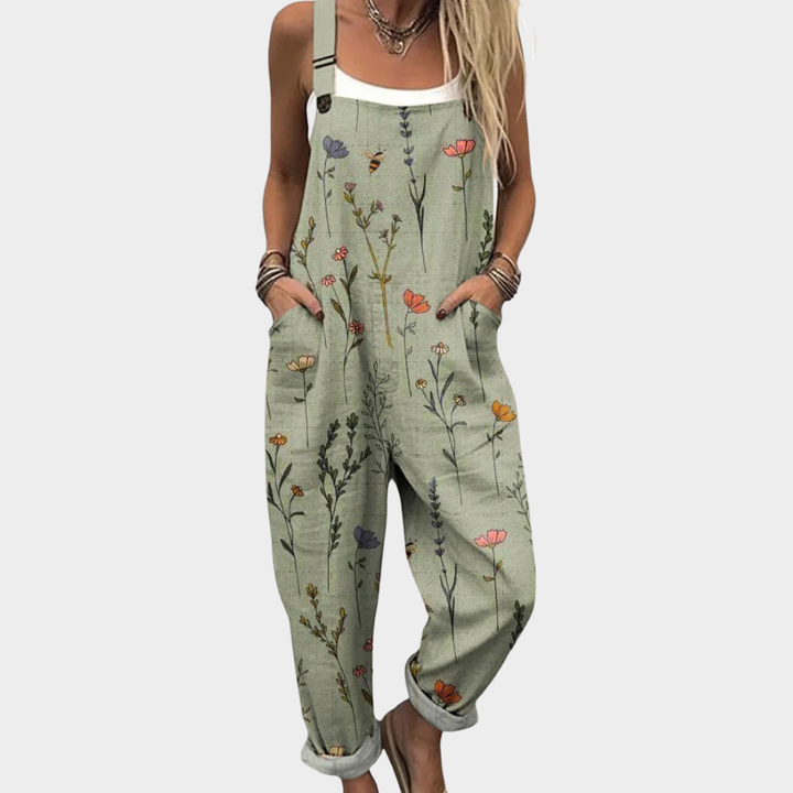 Moreau Lyon | DELICATE FLOWER OVERALLS FOR WOMEN