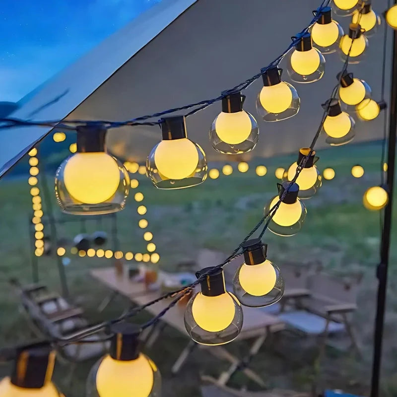 Twiluma Solar-Lichterkette mit warmem Licht und Fernbedienung