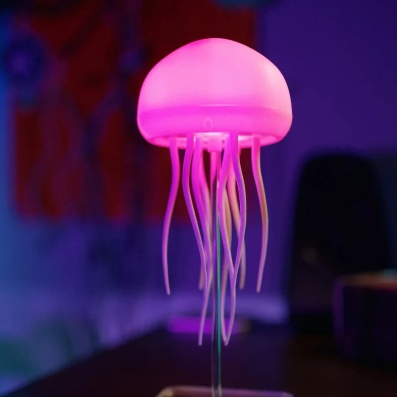 Medusa™ Lampe mit schwebenden Tentakeln und Farbwechsel