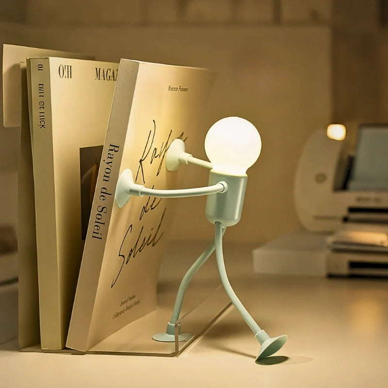 FlexiDudes™ Flexible LED-Lampe mit Saugnäpfen, warmweiß