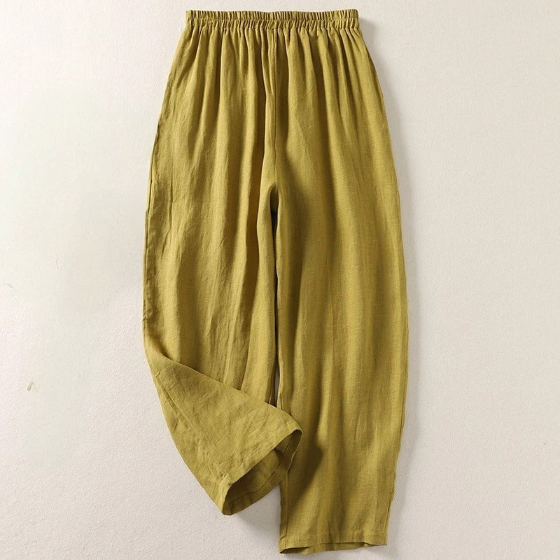 Amalia™ — Flowing cotton and linen pants
