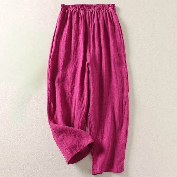 Amalia™ — Flowing cotton and linen pants