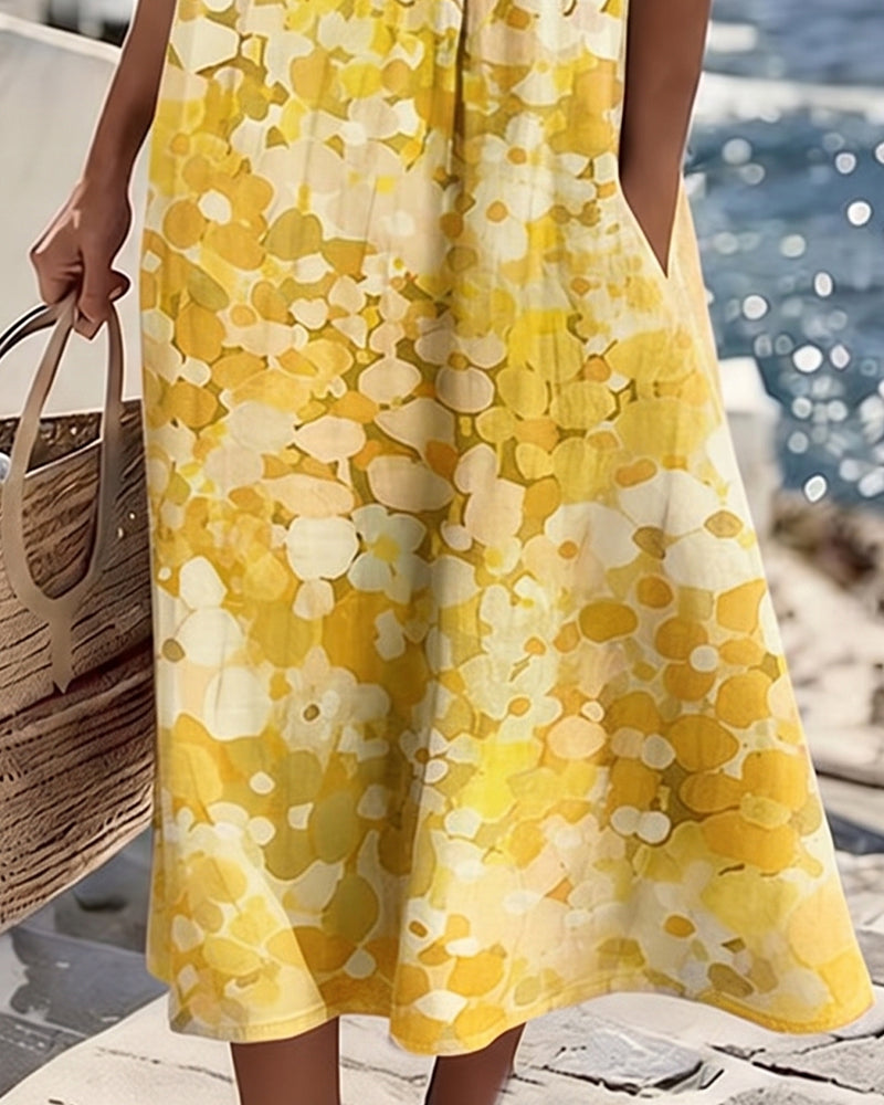 Coco | Loose Printed Dress