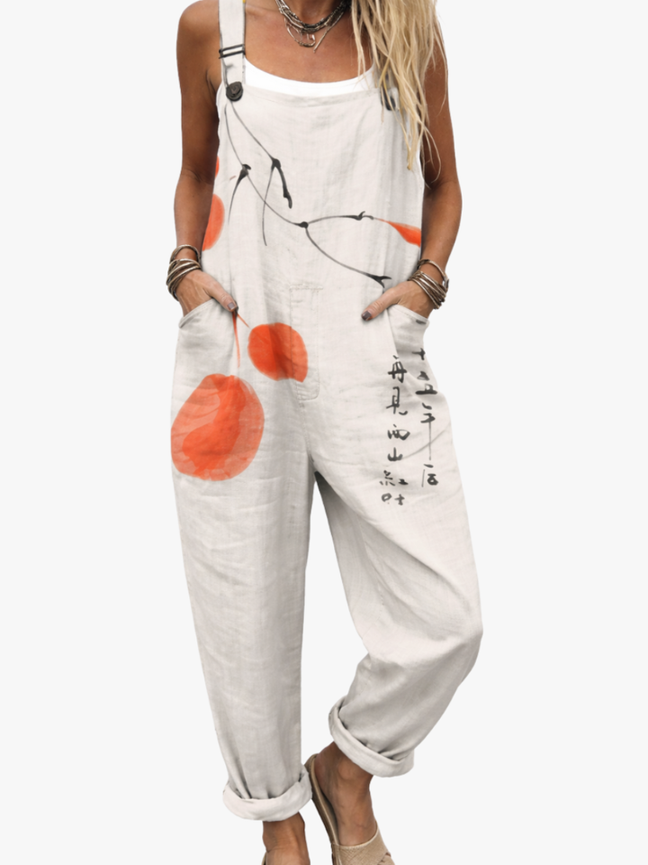 Moreau Lyon | ABSTRACT ART OVERALLS FOR WOMEN