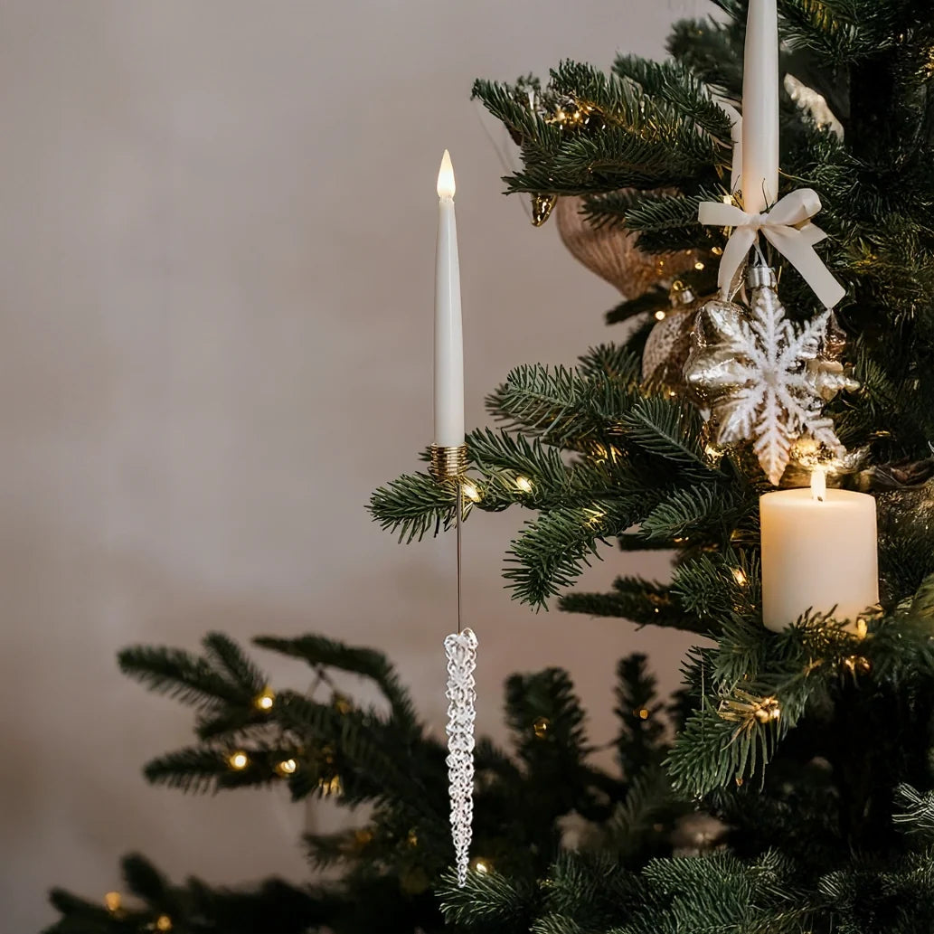 EverGlow™ LED Christbaumkerzen mit Fernbedienung und Flackereffekt