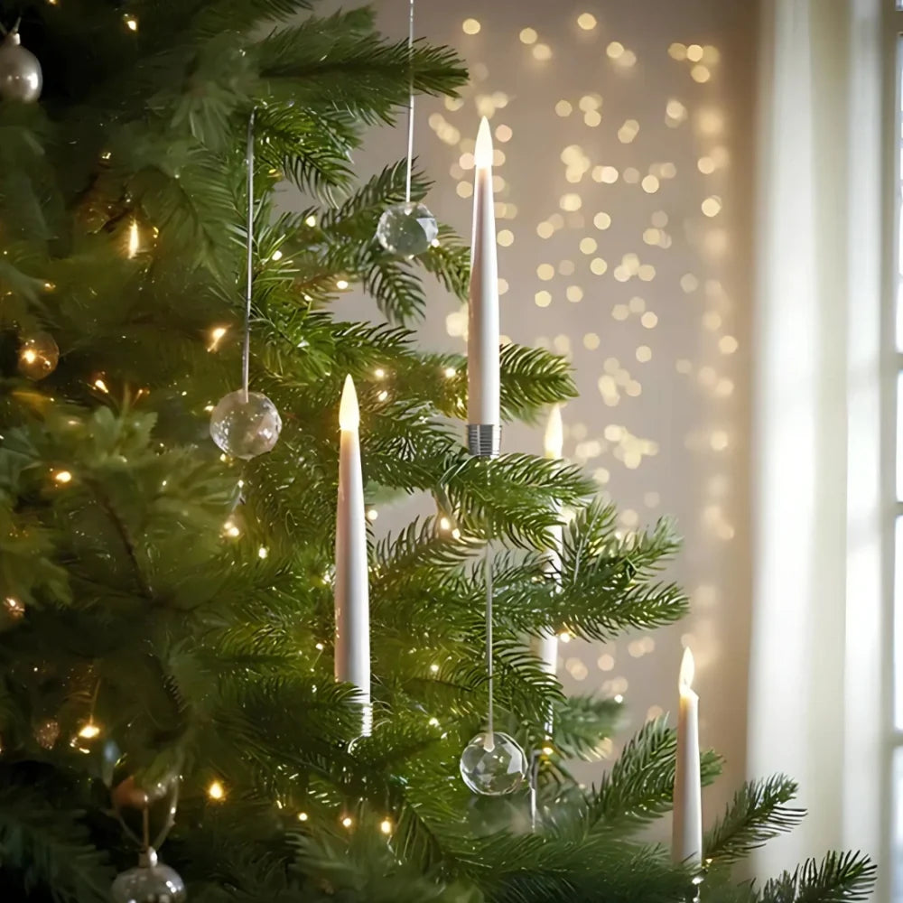 EverGlow™ LED Christbaumkerzen mit Fernbedienung und Flackereffekt