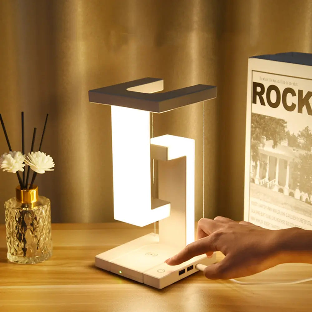 Aetherlight™ Schwebende LED-Lampe mit kabellosem Ladegerät