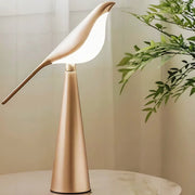 Serene Magpie Tischleuchte mit drehbarem Lampenkopf und Dimmer