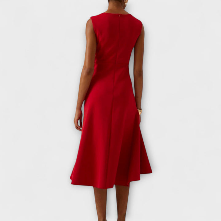 Valenza Elegant Midi Dress