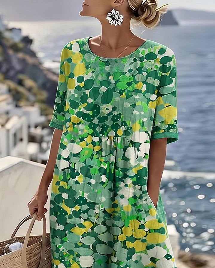 Coco | Loose Printed Dress
