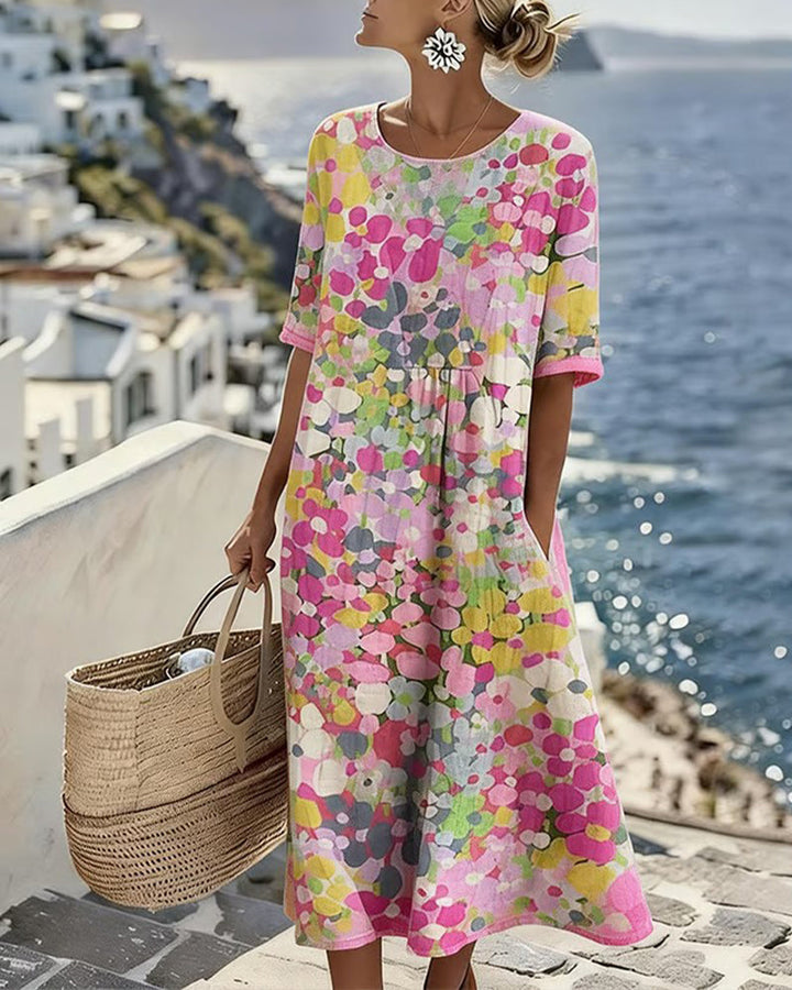 Coco | Loose Printed Dress