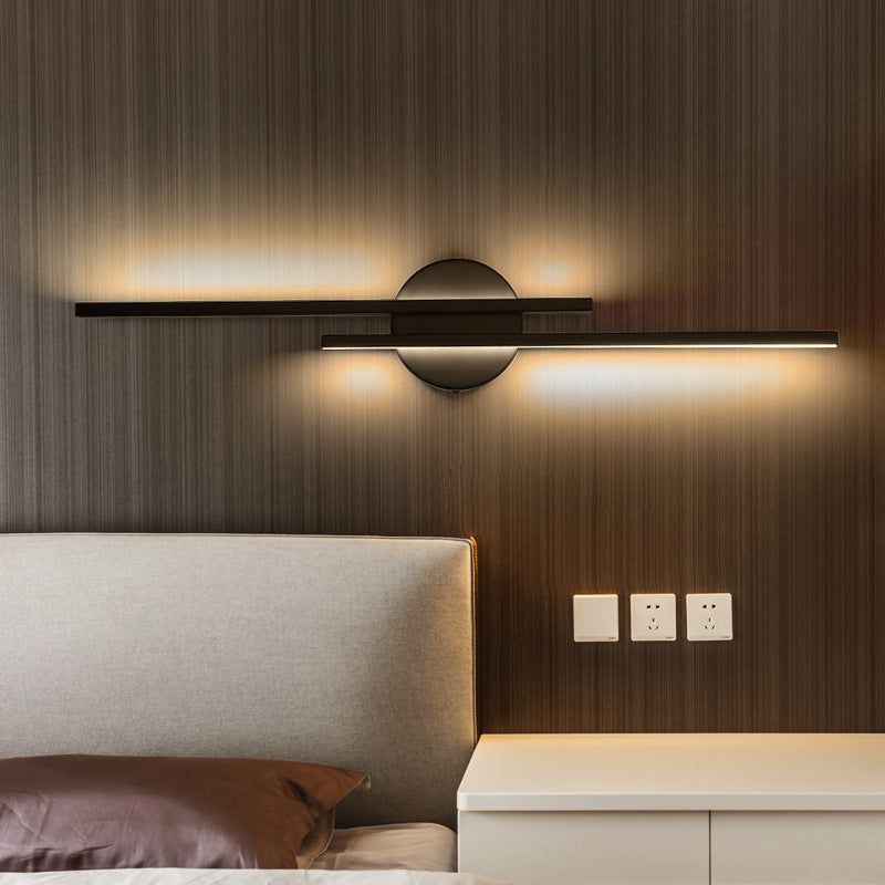 Moderne Harmonische Wandleuchte mit LED-Lichtstreifen