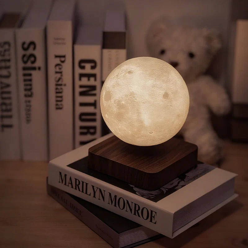 Schwebende Planetlampe mit magnetischer Levitation und Rotation