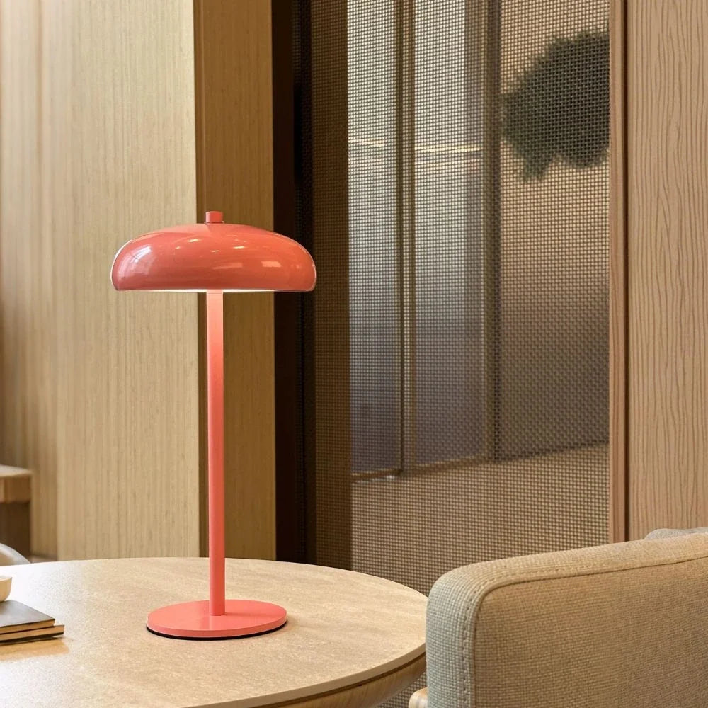 Retro Tischlampe mit Touch-Steuerung und Akku