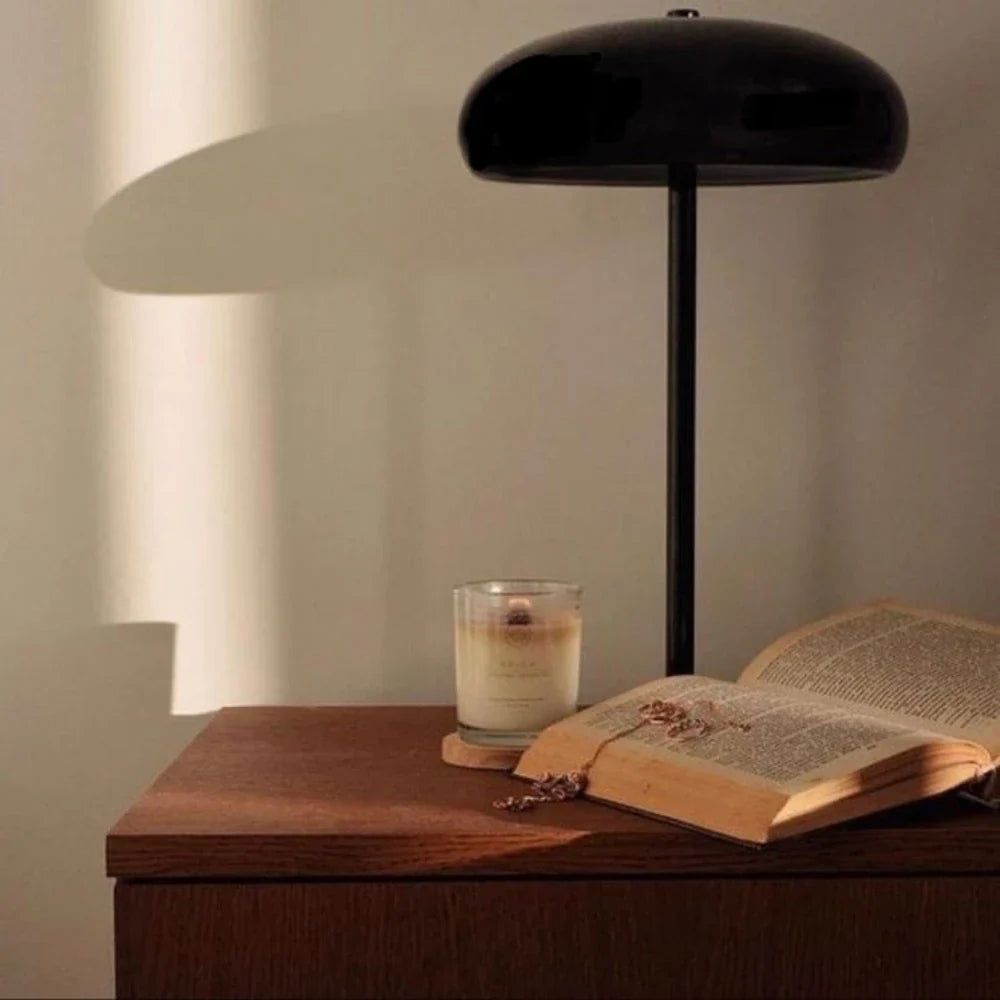 Retro Tischlampe mit Touch-Steuerung und Akku
