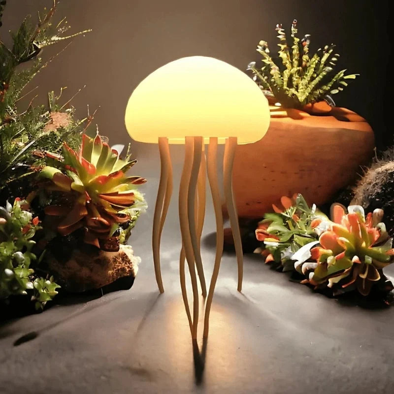 Medusa™ Lampe mit schwebenden Tentakeln und Farbwechsel