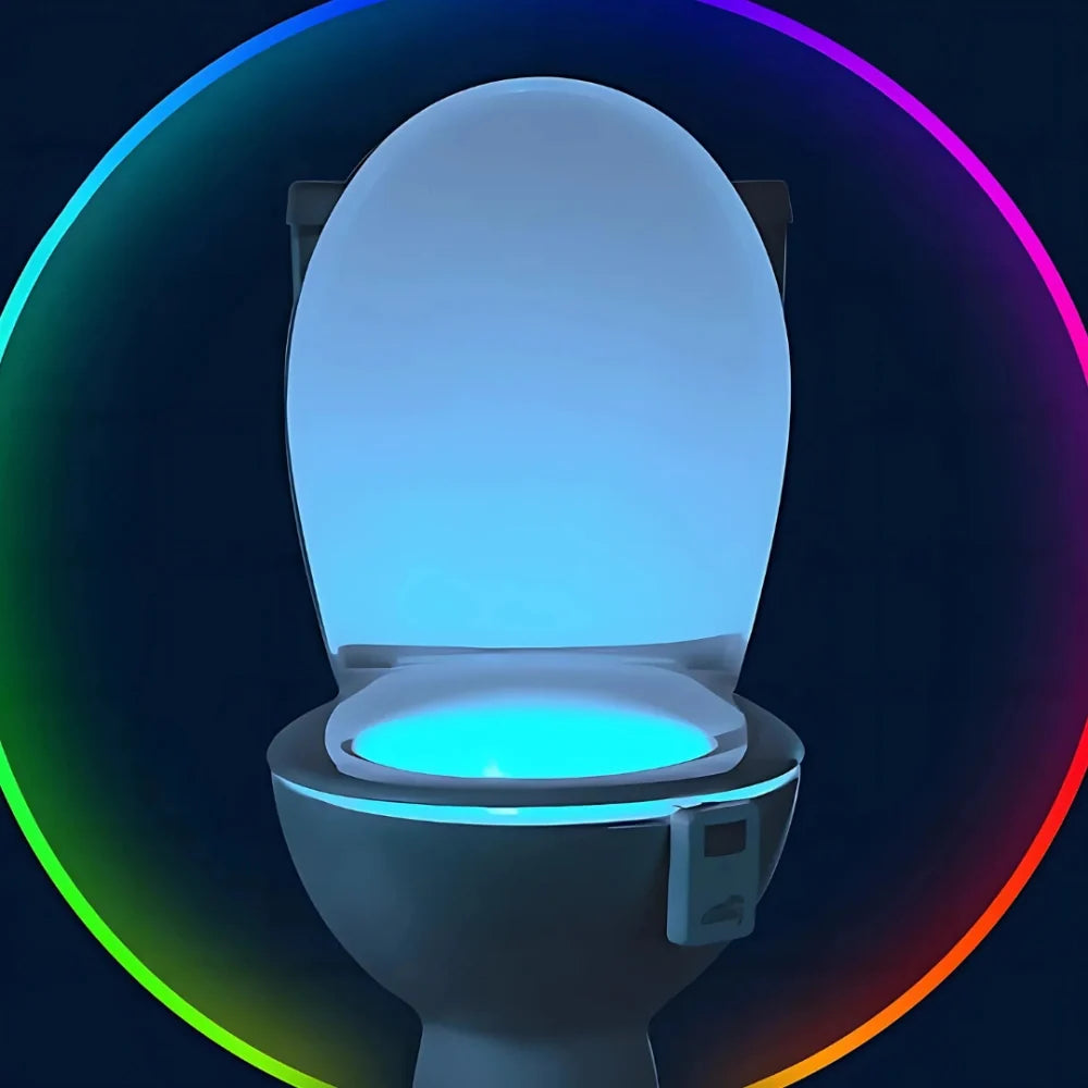 Toilettenlicht mit Bewegungssensor und Farbwechsel
