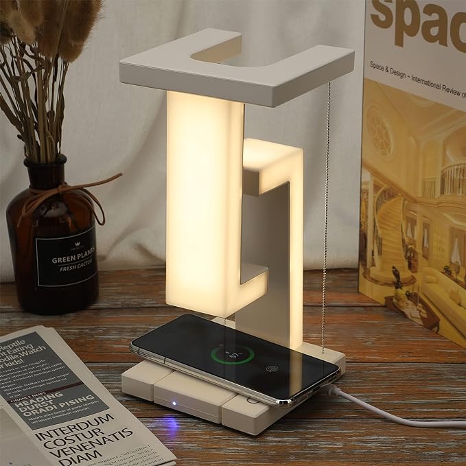 Aetherlight™ Schwebende LED-Lampe mit kabellosem Ladegerät