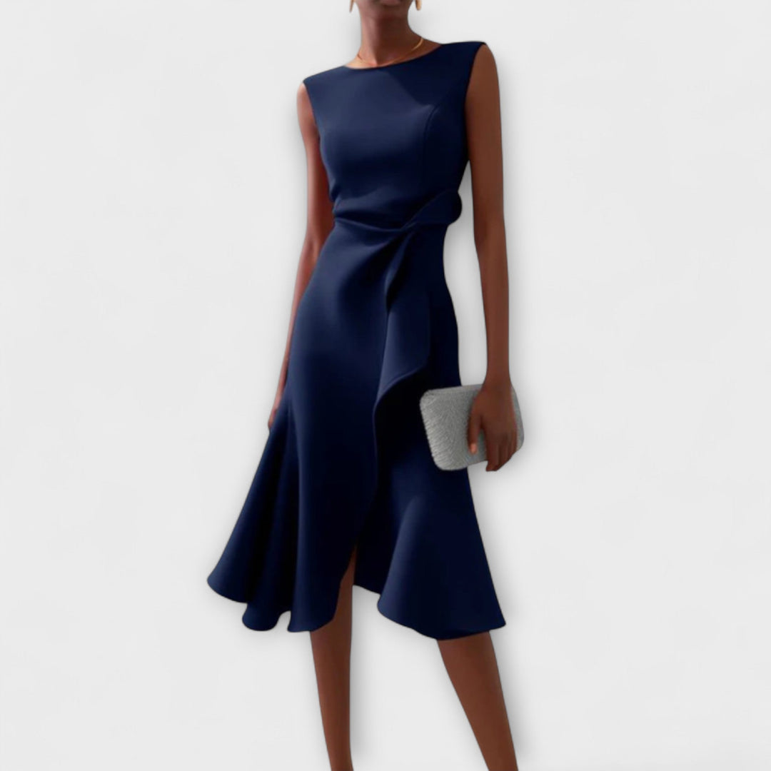 Valenza Elegant Midi Dress