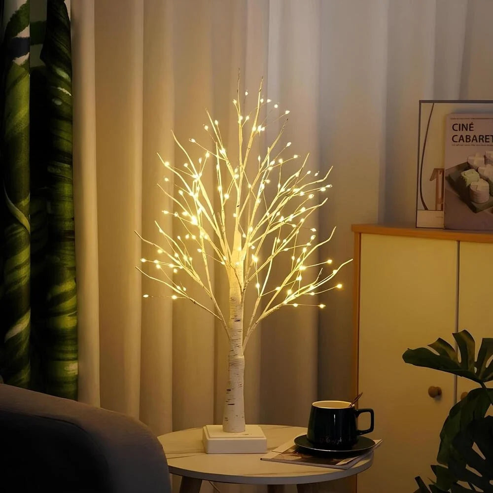 Birkenbaum LED-Tischleuchte mit warmweißem Licht, kabellos