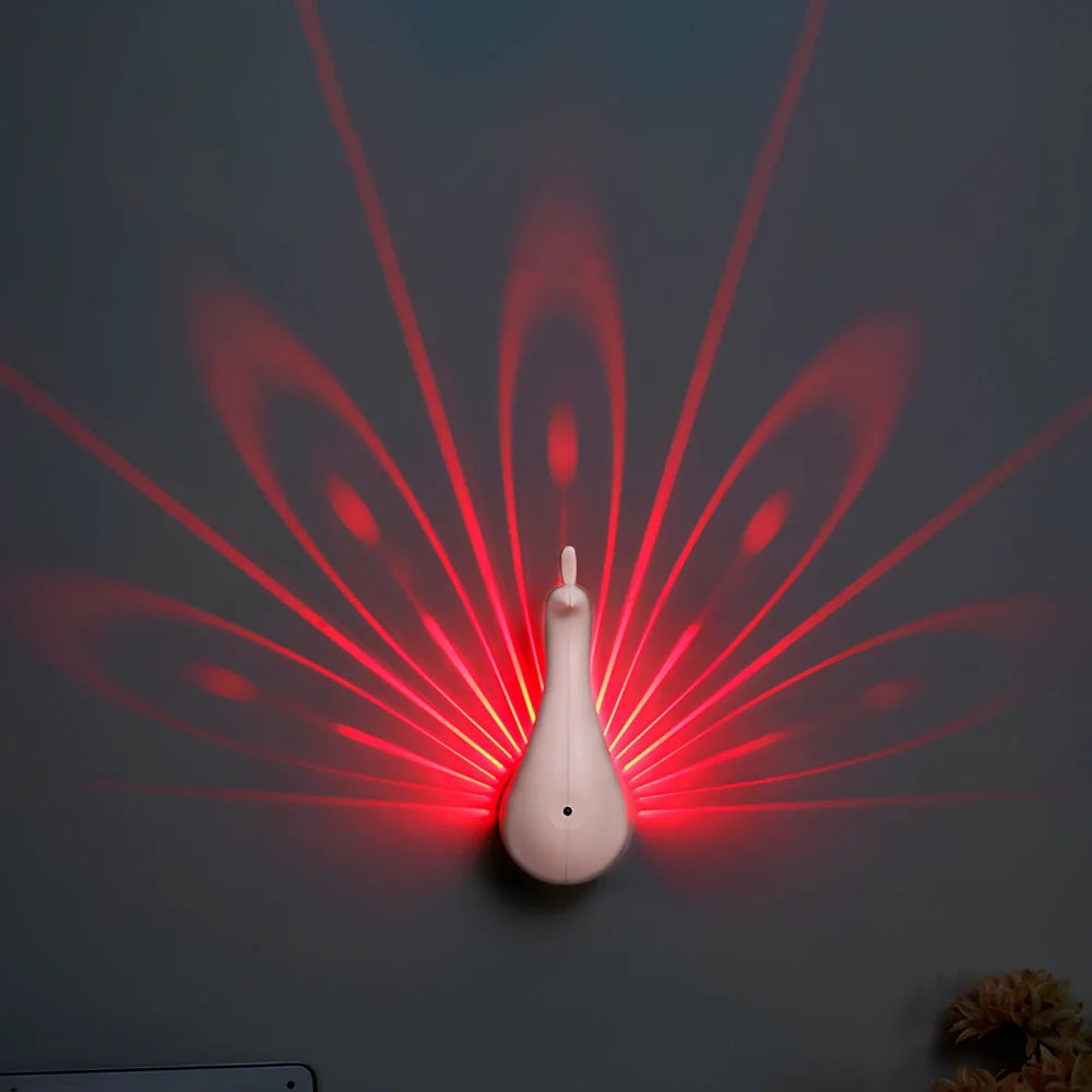 Luminous Wings™ Wandleuchte mit Flügel-Lichtprojektion