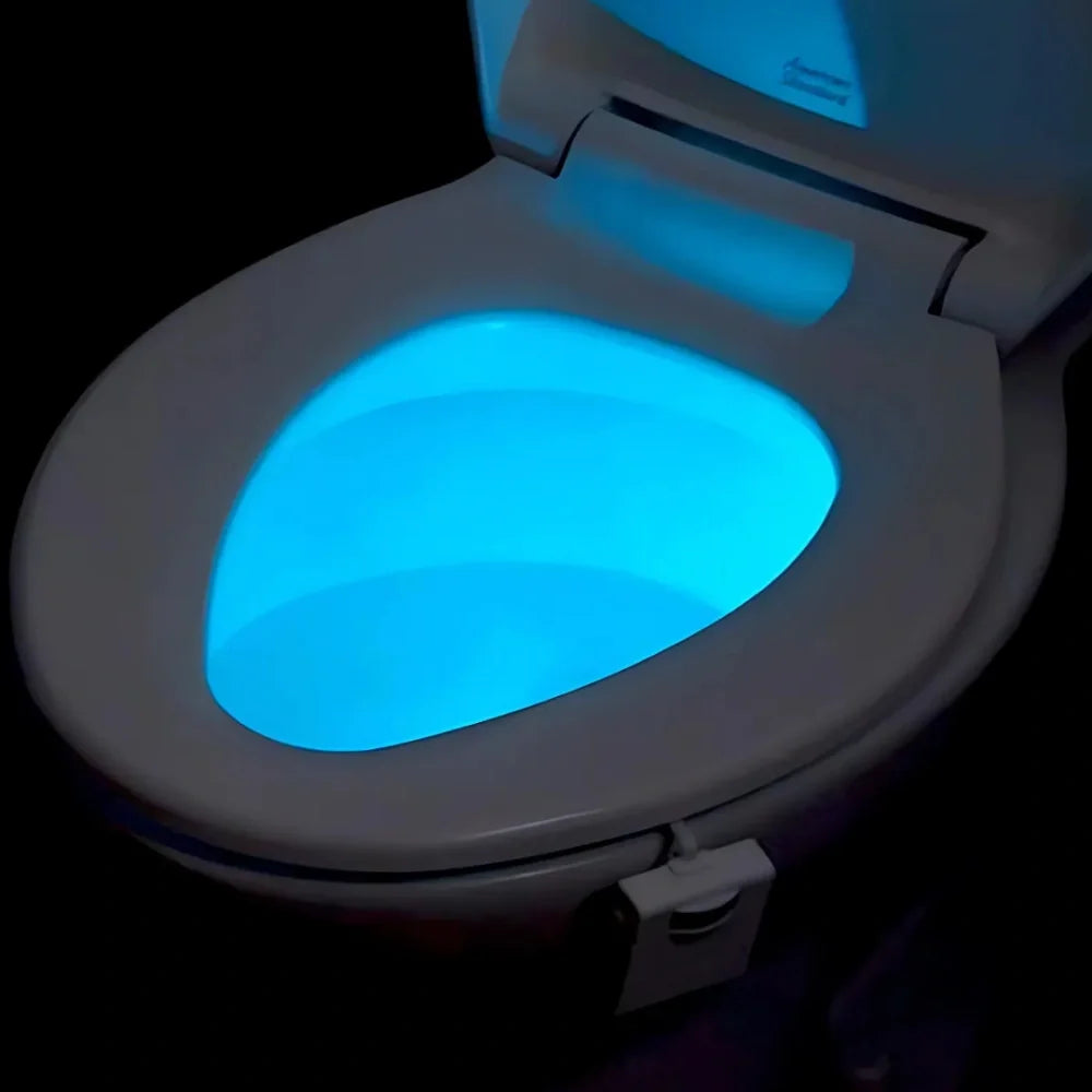 Toilettenlicht mit Bewegungssensor und Farbwechsel