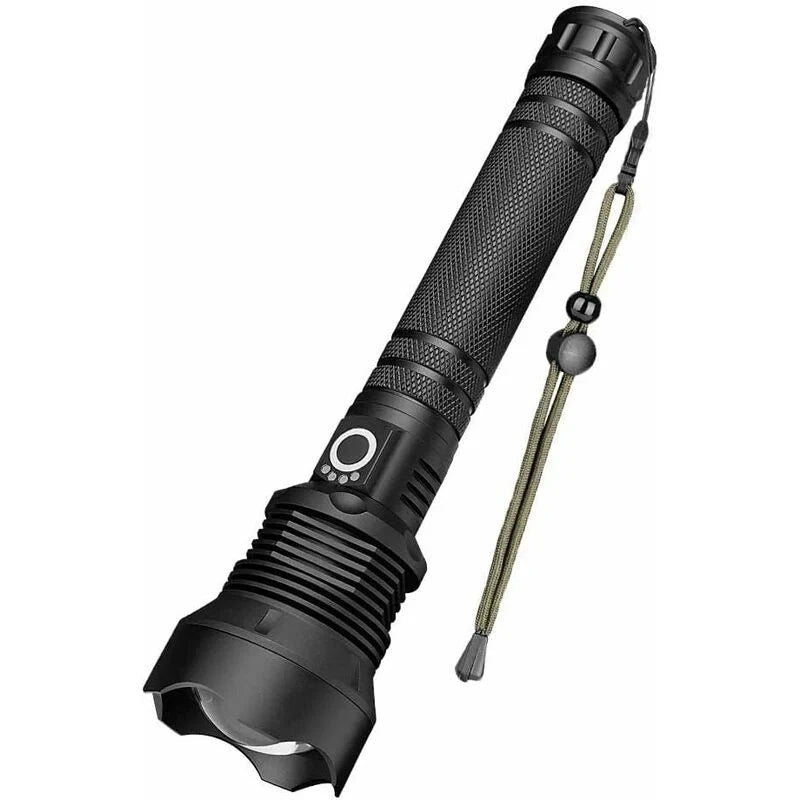 BeamMax™ Taschenlampe mit Teleskop-Zoom und wiederaufladbarem Akku