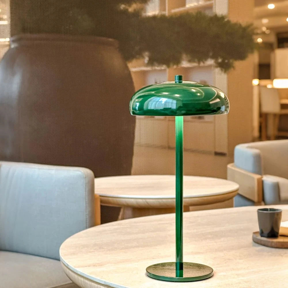 Retro Tischlampe mit Touch-Steuerung und Akku
