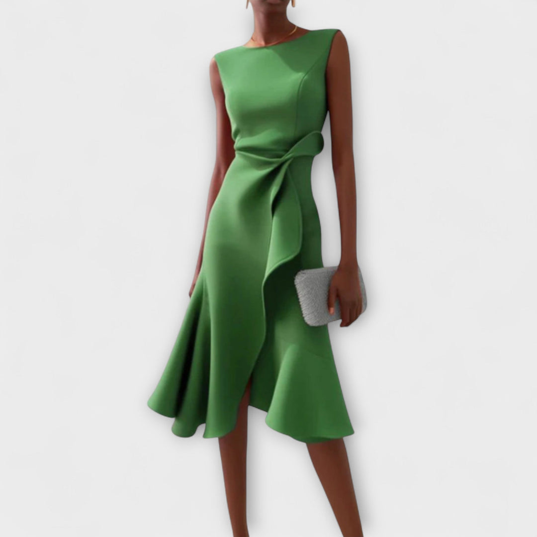 Valenza Elegant Midi Dress