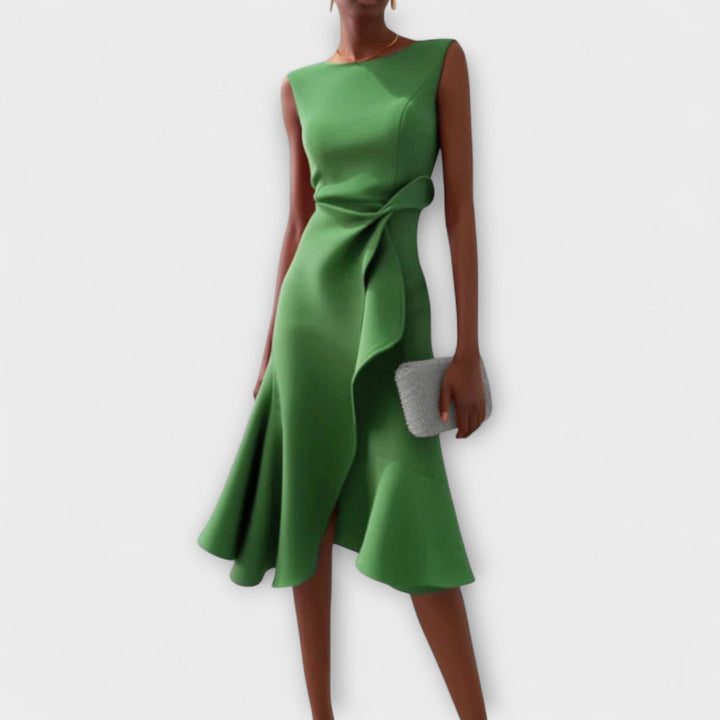 Valenza Elegant Midi Dress