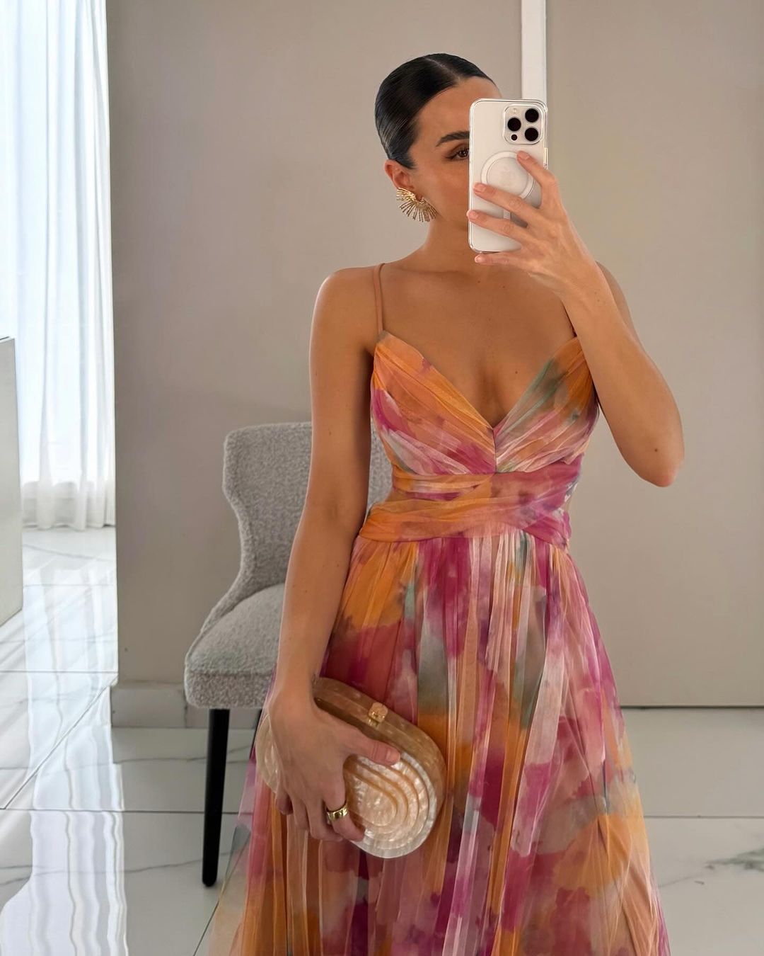 Giselle - Magical maxi dress with floral print