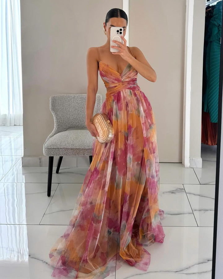 Giselle - Magical maxi dress with floral print