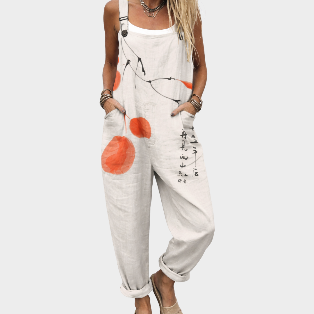 Moreau Lyon | ABSTRACT ART OVERALLS FOR WOMEN