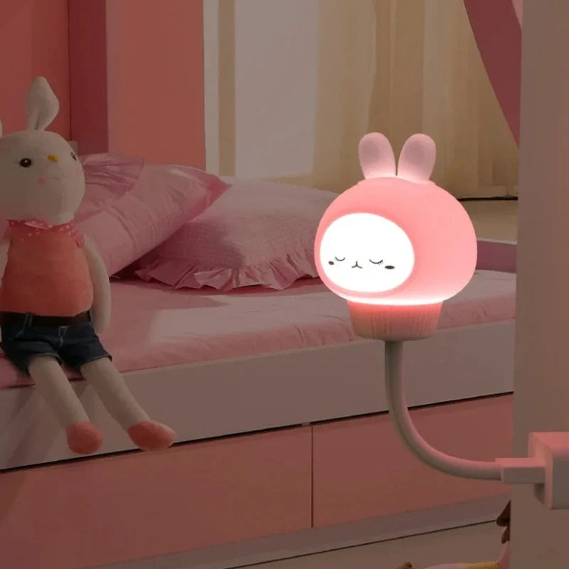 Cutely™ Nachtlicht in Tierform mit warmem Licht