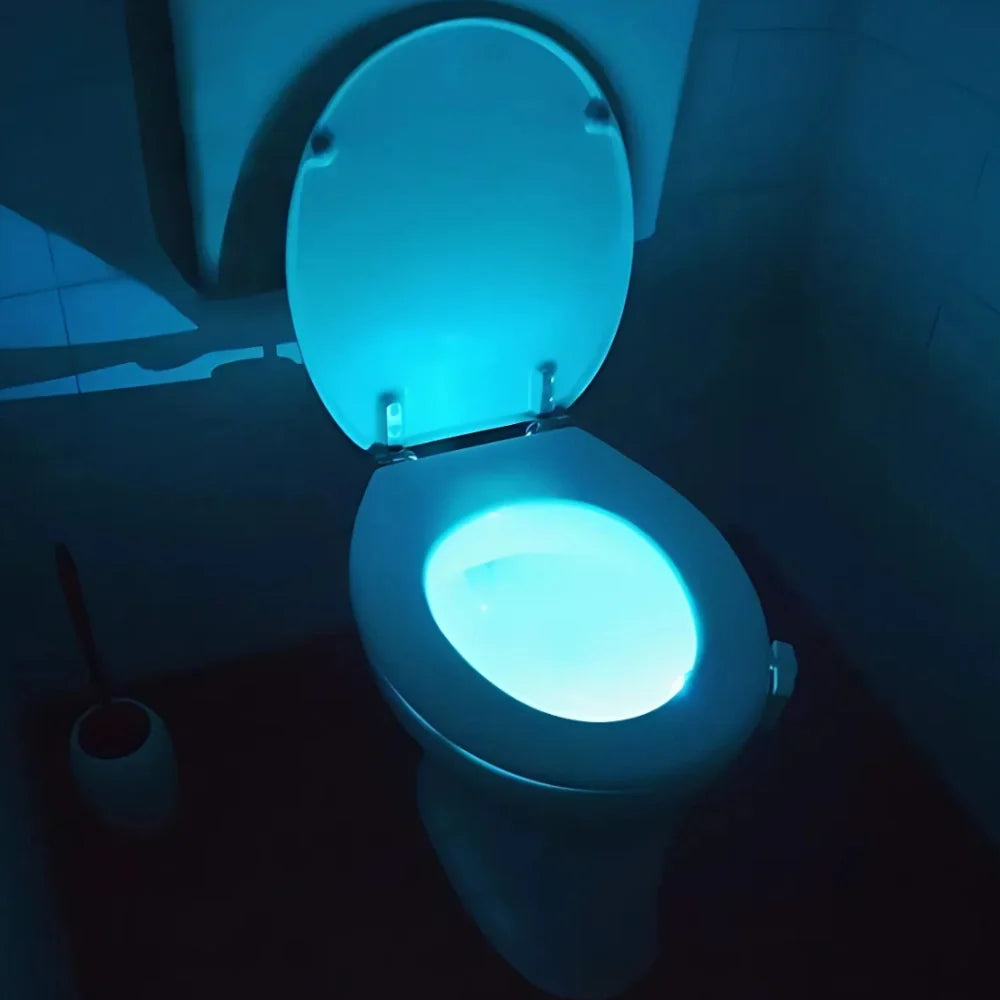 Toilettenlicht mit Bewegungssensor und Farbwechsel