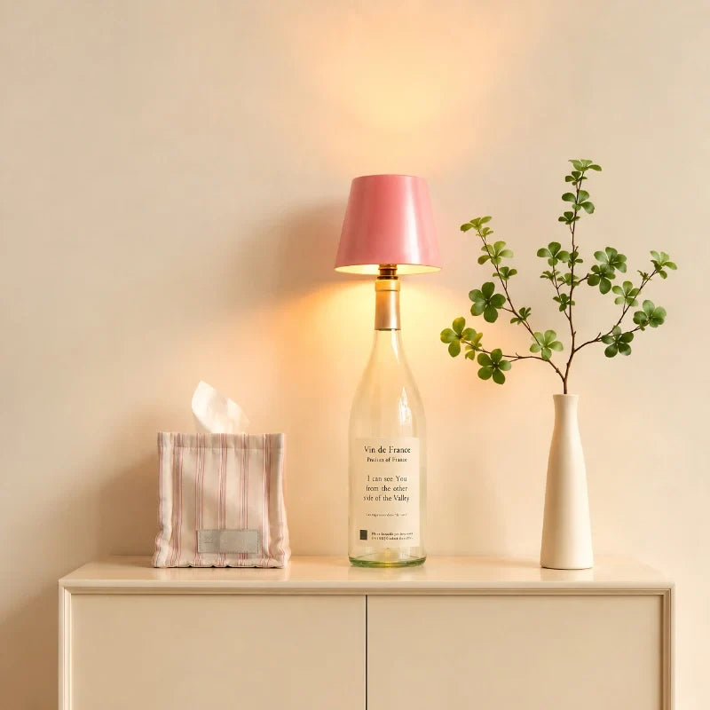 BottleGlow™ Flaschenlampe mit einstellbarer Helligkeit und Farbtemperatur