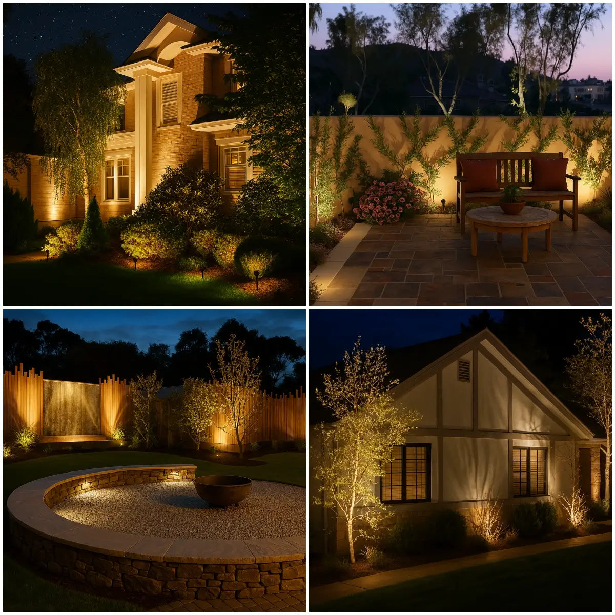Solarbetriebene Garten-Spotleuchte mit Farbwechsel und Erdspieß