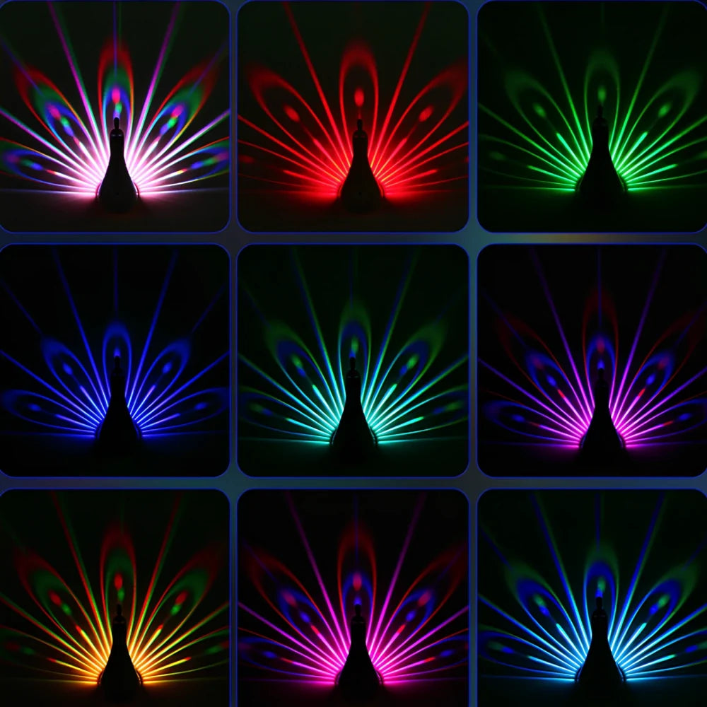 Luminous Wings™ Wandleuchte mit Flügel-Lichtprojektion