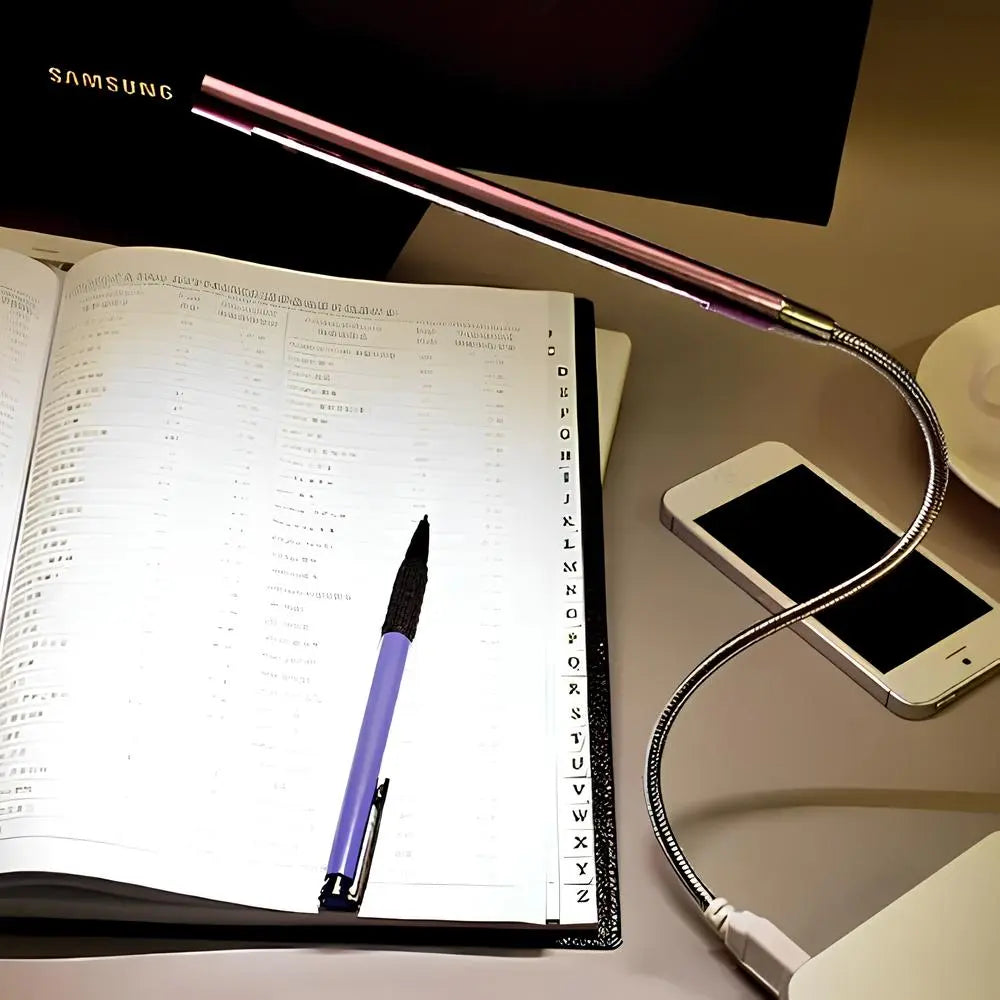 Flexibles USB LED Tastaturlicht mit verstellbarem Metallarm