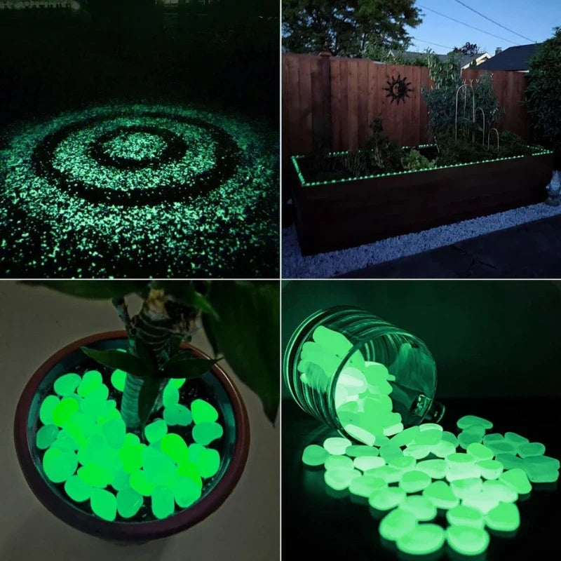 GlowPebbles™ Leuchtsteine für Garten, Aquarium und Dekoration