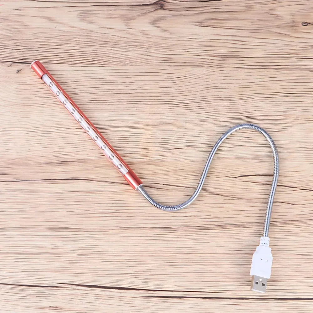 Flexibles USB LED Tastaturlicht mit verstellbarem Metallarm